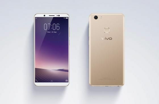 Smartphone Kelas Menengah Terbaik Vivo V7 Plus 7