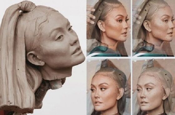 Patung Lilin Agnez Mo Indozone 6b011