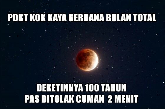 Meme Kocak Gerhana Bulan Total 8 A2b73