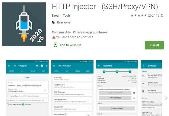 Aplikasi Http Injector Untuk Mengubah Kuota Internet 9b464