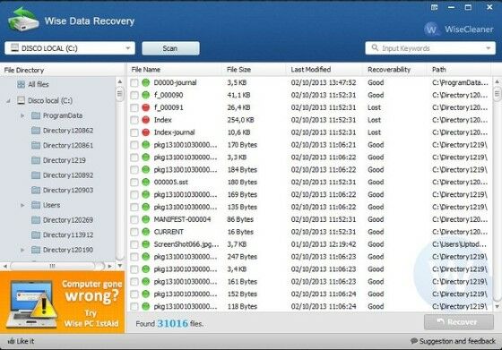 Wise Data Recovery 6.1.4.496 instal the last version for android