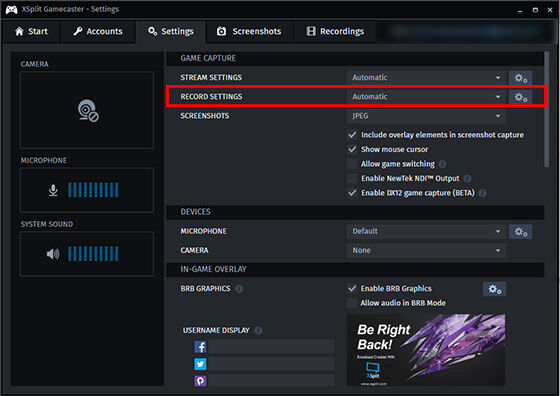 Merekam Game XSplit 4 2 30434