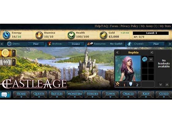 Castle Age Game Fantasy RPG Versi Web3 Cara Main JalanTikus