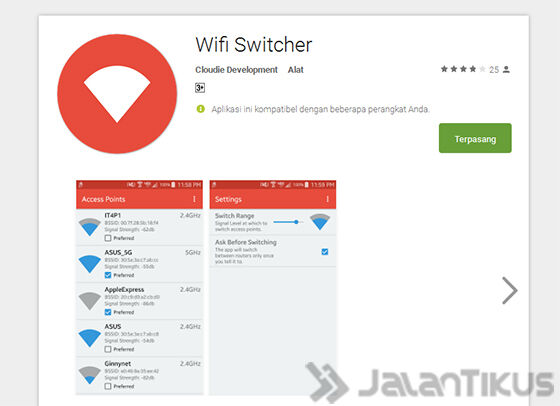 Install Wifi Switcher