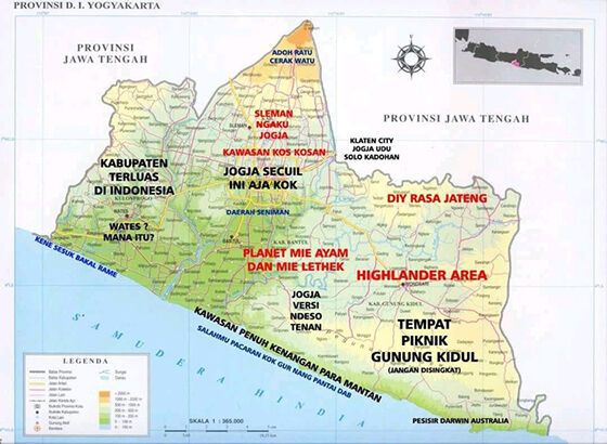 Meme Peta Yogyakarta B103e