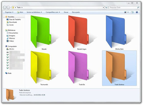 Cara Membuat Folder Berwarna 8