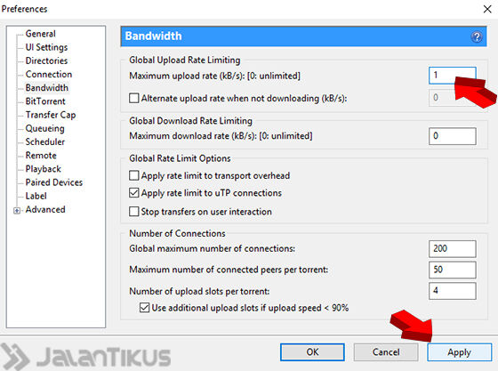 Cara Mempercepat Bittorent 5