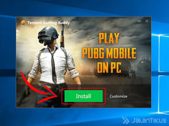 cara main pubg pc