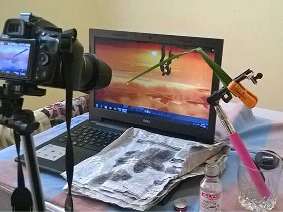 Foto Kebersamaan Dengan Pasangan Di Tetesan Embun Pagi So Sweet Banget Ya Ternyata Proses Pembuatannya Juga Kreatif 2