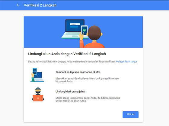 Cara Mudah Mengaktifkan Verifikasi Dua Langkah Untuk Menangkal Hacker Jalantikus