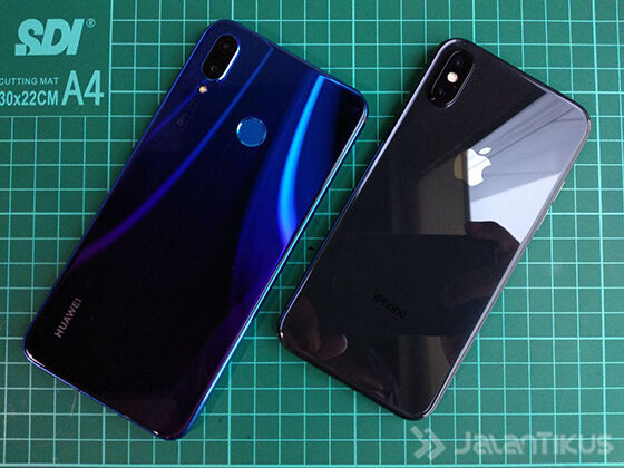 Komparasi Huawei Nova 3i Vs Iphone X 02 1f669