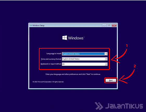 Cara Install Windows 10 02 3fc04