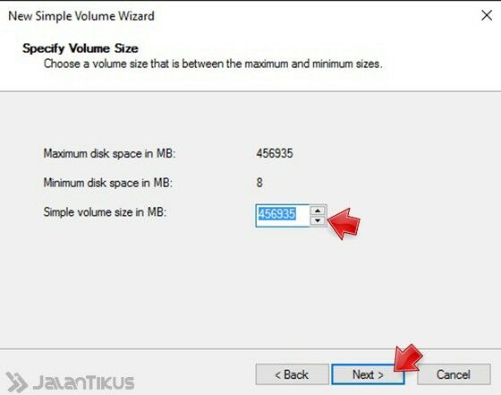 Cara Partisi Harddisk Tanpa Format 6