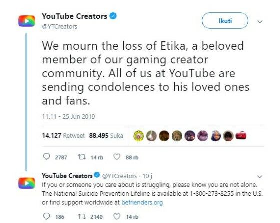 Youtuber Desmond Etika Amofah Ditemukan Meninggal Tweet Fdc90