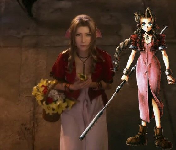 Perbedaan Karakter Final Fantasy 7 Aerith 891ae