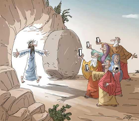 Ilustrasi Menyedihkan Dampak Smartphone 17