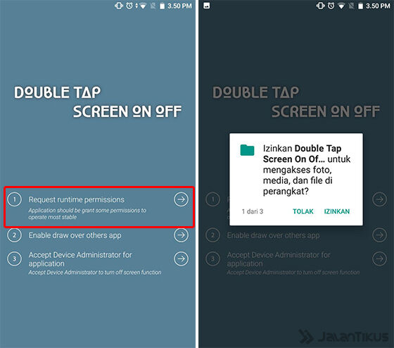 Cara Pakai Fitur Double Tap To Wake Android 2 4baad