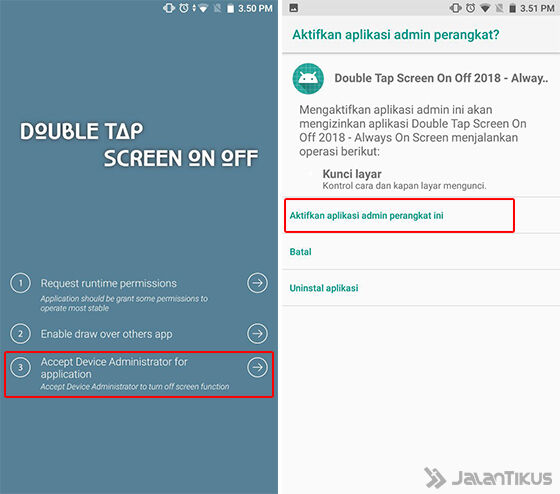 Cara Pakai Fitur Double Tap To Wake Android 4 395e6