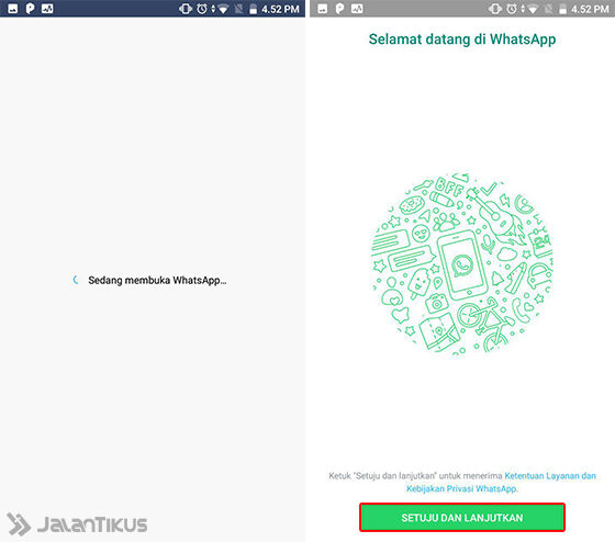 Cara Menggunakan 2 Akun Whatsapp Android 4 E987a