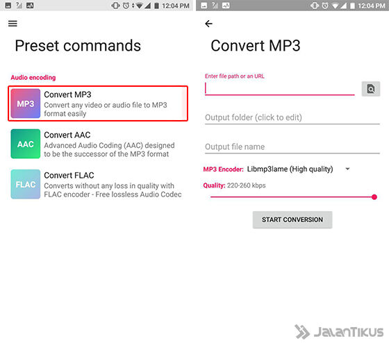 Cara Convert Video Ke Mp3 Android 3 E58d1
