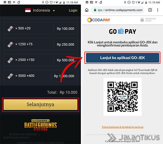 Cara Beli Uc Pubg Mobile 100 Murah Plus Banyak Bonus Jalantikuscom