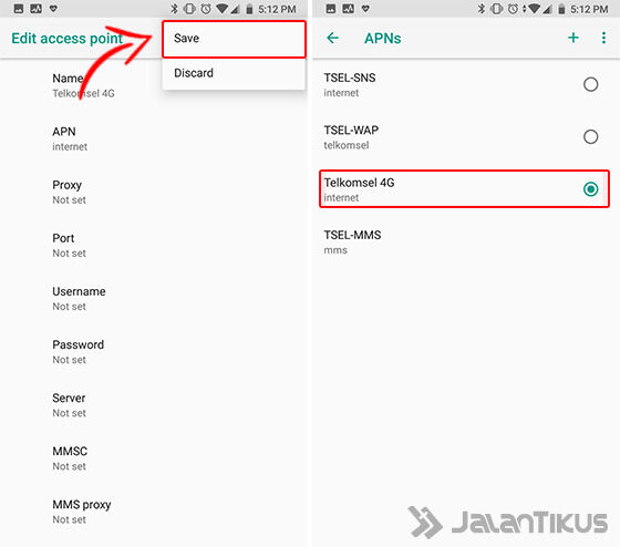 Cara Setting APN Internet Android Lengkap Semua Operator ...