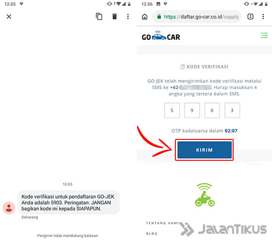 Cara Daftar Go Car Online 02 5144a