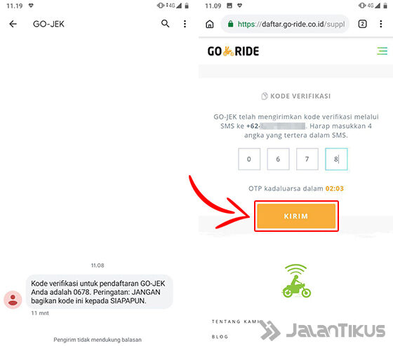 Cara Daftar Go Ride Online 02 E5eb6
