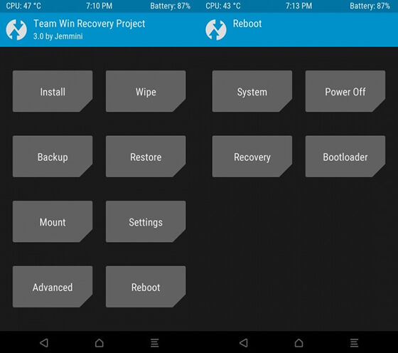 Reboot System Twrp 3 Redmi Note 3