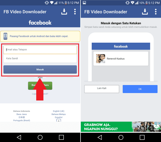 Cara Download Video Facebook 3ok