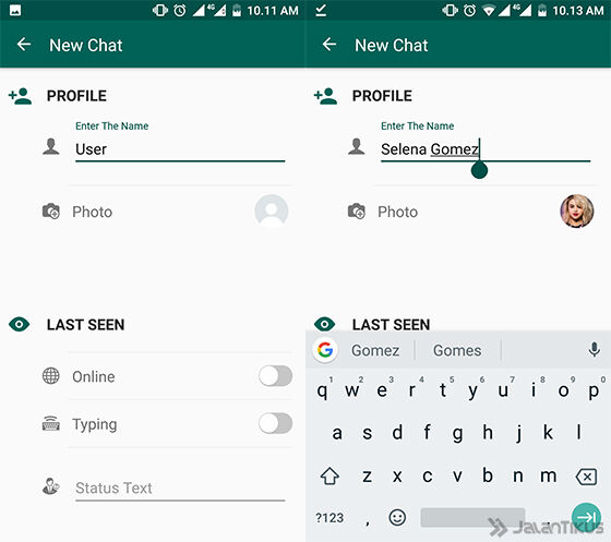 Cara Membuat Chat Whatsapp Palsu 3