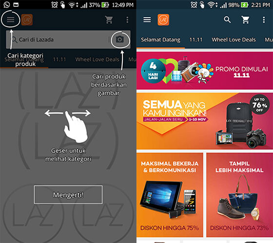 toko online store terbaik - lazada