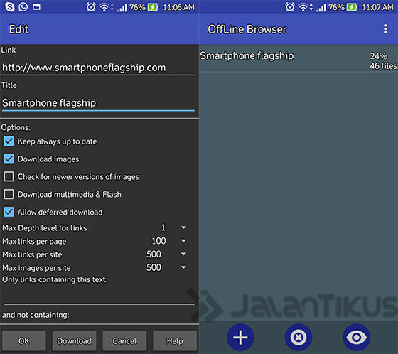 Cara Browsing Tanpa Internet 2