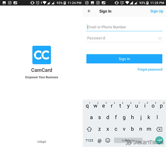 Cara Scan Kartu Nama Jadi Kontak Telepon 1