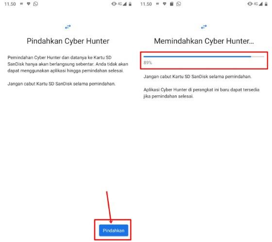 Cara Memindahkan Aplikasi ke Kartu SD di hp xiaomi