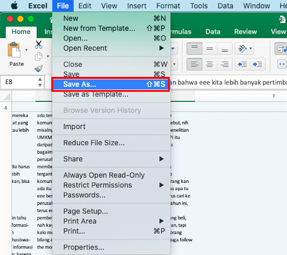 Cara Mengubah Excel Ke Pdf Agar Tidak Terpotong B54bf