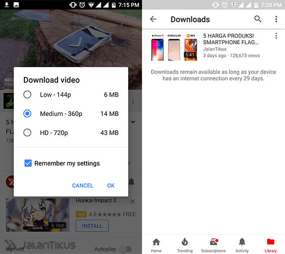 Cara Download Video Youtube Android 2