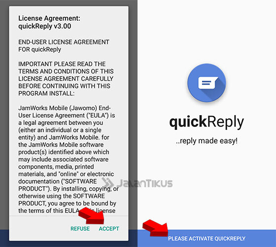 Cara Membalas Notifikasi Chat Di Android 2