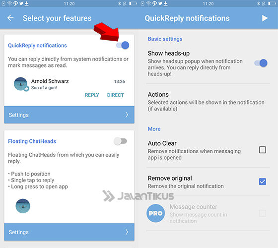 Cara Membalas Notifikasi Chat Di Android 4