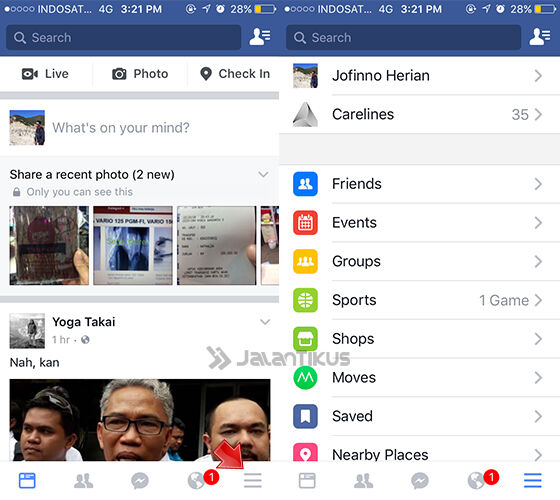 Mematikan Autoplay Video Facebook Di Iphone 1