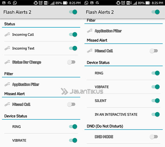 Membuat Led Flash Sebagai Notifikasi Di Android 3
