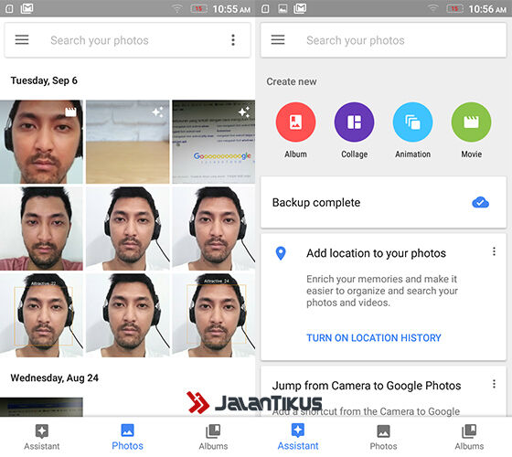 Cara Membuat Film Google Photos 1
