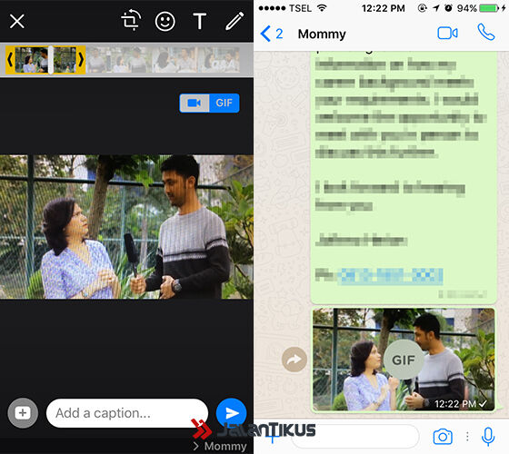 Cara Convert Video Ke Gif Di Whatsapp 4