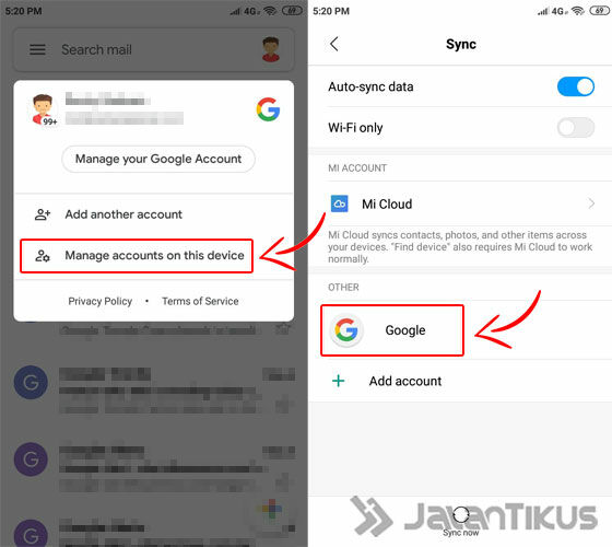 Cara Logout Akun Google Di Gmail Android Edukasi Lif Co Id