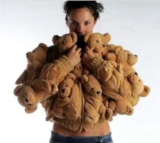 Jaket Boneka Beruang 6c0ca