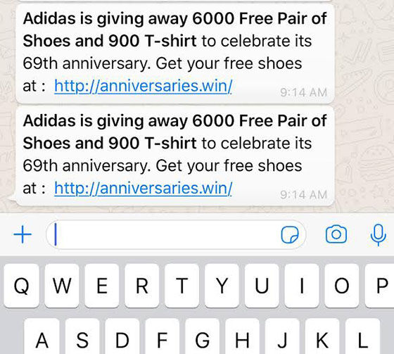 WhatsApp Giveaway E835d