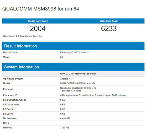 Qualcomm Sd 835