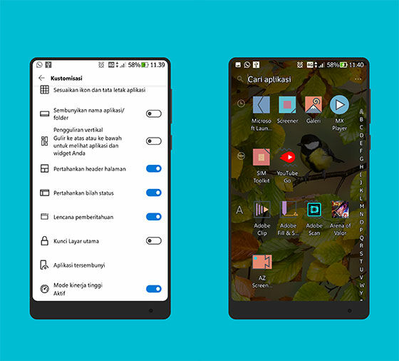 Review Microsoft Launcher 5
