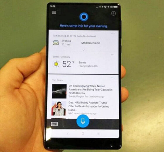 Xiaomi Mi Mix Punya Fitur Cortana