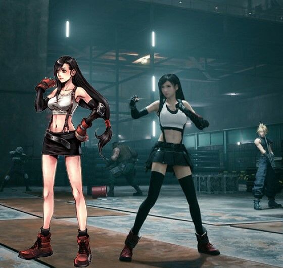 Perbedaan Karakter Final Fantasy 7 Tifa Ed7c4